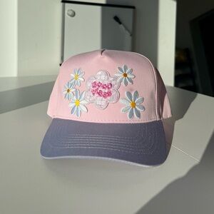 Source Unknown Pink and Purple Cap